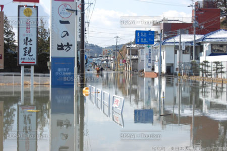 震災翌日 セブンイレブン松島店 震災翌日 セブンイレブン松島店