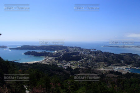 亀山からの大島眺望