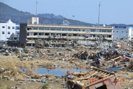 建設現場の瓦礫を捨てる場所 - 瓦礫を捨てる場所