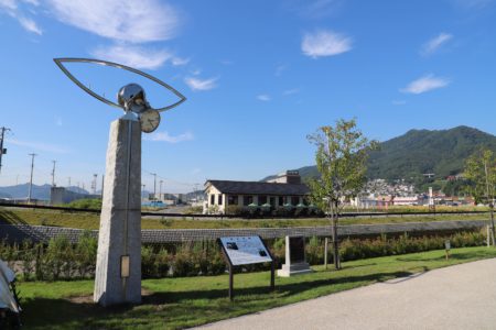 茶茶丸パーク時計塔 茶茶丸パーク時計塔